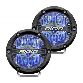 Rigid Industries 360-Series 4in LED Off-Road Drive Beam - Blue Backlight (Pair) buy in USA