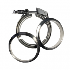 Stainless Bros 3.0in SS304 V-Band Quick Release Clamp Assembly (2 Flanges/1 Clamp) buy in USA