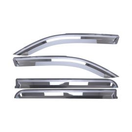 Putco 19-20 Ram 1500 - Crew Cab (Set of 4) Element Chrome Window Visors buy in USA