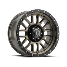 ICON Alpha 17x8.5 6x5.5 0mm Offset 4.75in BS 106.1mm Bore Bronze Wheel buy in USA