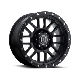 ICON Alpha 17x8.5 6x5.5 0mm Offset 4.75in BS 106.1mm Bore Satin Black Wheel buy in USA