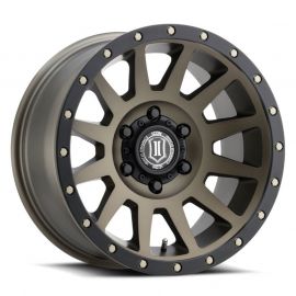 ICON Compression 17x8.5 6x5.5 0mm Offset 4.75in BS 106.1mm Bore Bronze Wheel buy in USA