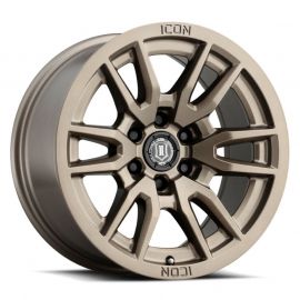 ICON Vector 6 17x8.5 6x5.5 0mm Offset 4.75in BS 106.1mm Bore Bronze Wheel buy in USA