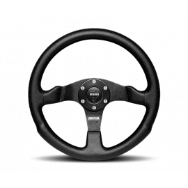 Momo Competition Steering Wheel 350 mm - Black AirLeather/Black Spokes buy in USA