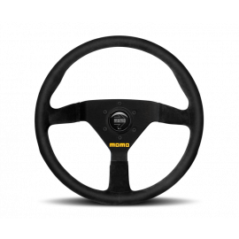 Momo MOD78 Steering Wheel 320 mm - Black Leather/Black Spokes buy in USA