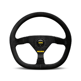 Momo MOD88 Steering Wheel 350 mm - Black Suede/Black Spokes buy in USA