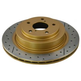 DBA 12+ Subaru/Scion BRZ/FR-S (AU Spec) 10 Lug Slot Rear Drilled & Slotted Street Series Rotors buy in USA