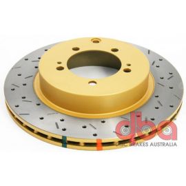 DBA 03-05 Evo 8/9 Rear Drilled & Slotted 4000 Series Rotor buy in USA