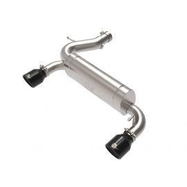 aFe Vulcan 3in 304 SS Axle-Back Exhaust 2021 Ford Bronco L4-2.3L (t)/V6-2.7L (tt) w/ Black Tips buy in USA