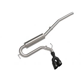 aFe Rebel Series 2.5in 409 SS Cat-Back Exhaust w/ Black Tip 2022 Ford Maverick buy in USA