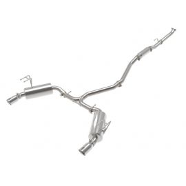 aFe POWER Takeda 2022 Honda Civic Stainless Steel Cat-Back Exhaust System w/ Polished Tip buy in USA