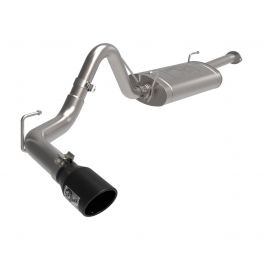 aFe 16-22 Toyota Tacoma Apollo GT Series 2.5in. - 3in. 409 SS Cat-Back Exhaust System w/ Black Tip buy in USA