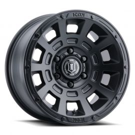 ICON Thrust 17x8.5 6x5.5 0mm Offset 4.75in BS Satin Black Wheel buy in USA