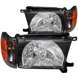 ANZO 1999-2002 Toyota 4Runner Crystal Headlights Black buy in USA