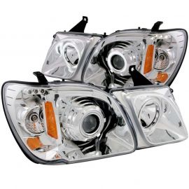 ANZO 1998-2007 Lexus Lx470 Projector Headlights w/ Halo Chrome (CCFL) buy in USA