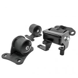 Innovative 97-01 Honda Prelude H/F Series Black Replacement Steel Mounts 75A Bushings buy in USA