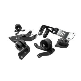 Innovative 01-05 Civic K-Series Black Steel Mounts 75A Bushings (Not K24 Trans) buy in USA