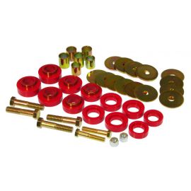 Prothane 67-81 Chevy Camaro Body Mount Kit w/ Hardware - Red buy in USA