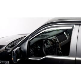 Putco 17-20 Ford SuperDuty - Crew Cab w/ Towing Mirrors (ABS Window Trim) Window Trim Accents buy in USA