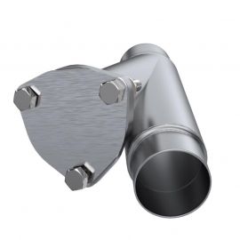 QTP 2.25in Weld-On QTEC Exhaust Cutout Y-Pipe buy in USA