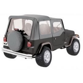 Rampage 1976-1983 Jeep CJ5 Complete Top - Grey Denim buy in USA