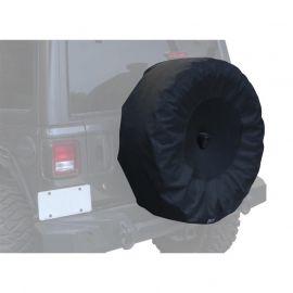 Rampage 2018-2019 Jeep Wrangler(JL) Sport 2-Door Tire Cover w/Cam Slot 33in -35in - Black buy in USA