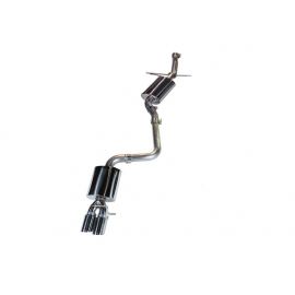 AWE Tuning Audi B8 A5 2.0T Touring Edition Single Outlet Exhaust - Polished Silver Tips buy in USA