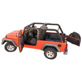 BedRug 03-06 Jeep LJ Unlimited Rear 4pc BedTred Cargo Kit (Incl Tailgate & Tub Liner) buy in USA