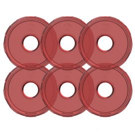 KC HiLiTES Cyclone V2 LED - Replacement Lens - Red - 6-PK buy in USA