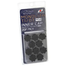 Project Kics M14 Monolith Cap - Black (Only Works For M14 Monolith Lugs) - 20 Pcs buy in USA