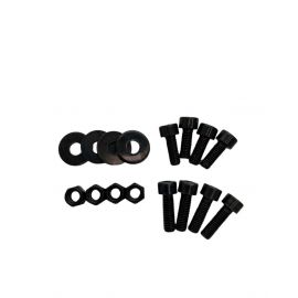 Sparco Seat Hardware Spacer Kit Bottom Mount - Black Zinc buy in USA