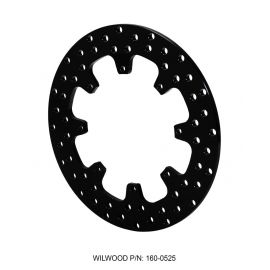 Wilwood Rotor-Steel-Sprint/Mod-Drilled 12.00 x .350 - 8 on 7.00in buy in USA