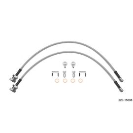 Wilwood Flexline Kit 24in 7/16-20in Banjo - 5/8-26in Male Bulkhead (Fits D52 Caliper) buy in USA