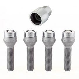 McGard Wheel Lock Bolt Set - 4pk. (Cone Seat) M12X1.5 / 17mm Hex / 40.5mm Shank Length - Chrome buy in USA