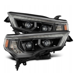 AlphaRex 14-20 Toyota 4Runner LUXX LED Proj Headlights Black w/Activ Light/Seq Signal/DRL buy in USA