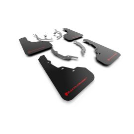 Rally Armor 2022 Hyundai Santa Cruz Black UR Mud Flap w/ Red Logo buy in USA