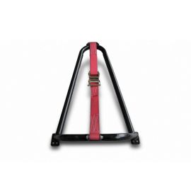 N-Fab Bed Mounted Tire Carrier Universal - Gloss Black - Red Strap buy in USA