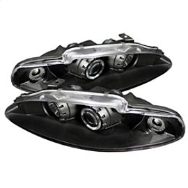 Spyder Mitsubishi Eclipse 95-96 Projector Headlights LED Halo Black High H1 Low H1 PRO-YD-ME95-HL-BK buy in USA