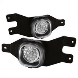 Spyder Ford F250/F350 99-04/Ford Excursion 00-05 LED Fog Lights w/Switch Clear FL-LED-FF25001-C buy in USA