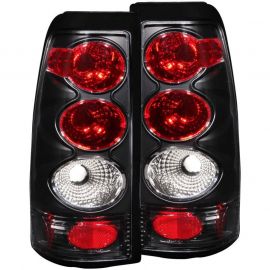 ANZO 1999-2002 Chevrolet Silverado 1500 Taillights Black buy in USA