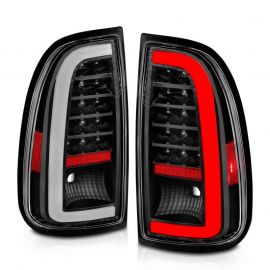 ANZO 00-06 Toyota Tundra LED Taillights w/ Light Bar Black Housing Clear Lens buy in USA