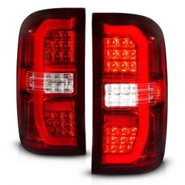 ANZO 14-18 GMC Sierra 1500 LED Taillights Red/Clear buy in USA