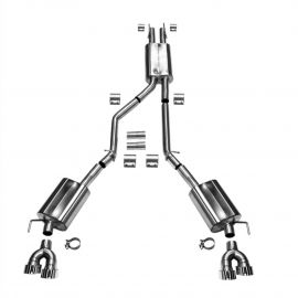 2020+ Explorer ST - 2.5' Mid Pipe Back Exhaust - Polished Tips buy in USA