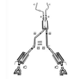 2020+ Explorer ST - 2.5' Downpipe Back Exhaust - Polished Tips buy in USA