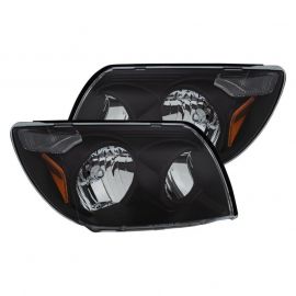 ANZO 2003-2005 Toyota 4Runner Crystal Headlights Black buy in USA