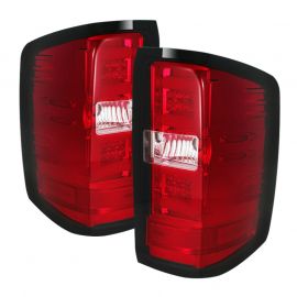 Spyder Chevy 1500 14-16 Light Bar LED Tail Lights Red Clear ALT-YD-CS14-LBLED-RC buy in USA