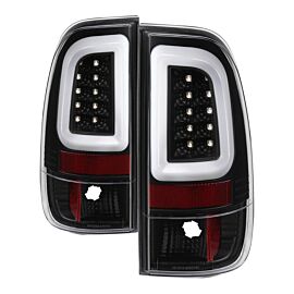 Spyder 97-03 Ford F150 Stylsd. F250/350 V3 Light Bar LED Tail Lights - Blk ALT-YD-FF15097V3-LBLED-BK buy in USA