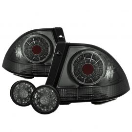 Spyder 01-03 Lexus IS300 LED Tail Lights w/Inner Trunk Lights - Smoke (ALT-YD-LIS300-LED-SET-SM) buy in USA