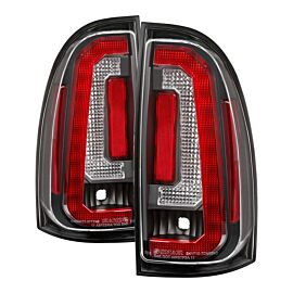 Spyder 05-15 Toyota Tacoma LED Tail Lights (Not Compatible w/OEM LEDS) - Black ALT-YD-TT05V2-LB-BK buy in USA