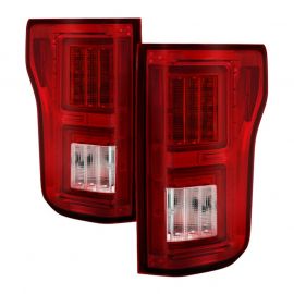 Spyder 18-19 Ford F-150 (w/o Blind Spot Sensor) LED Tail Lights - Red Clear (ALT-YD-FF15018-LED-RC) buy in USA